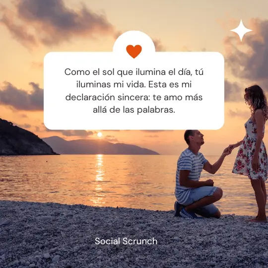 frases para declarar amor